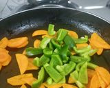 A picture of step 8 of Italian veg macaroni.