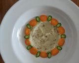 A picture of step 4 of Awadhi Grilled Chicken with Mashed Cauliflower and Potatoes.
