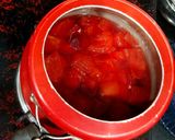 A picture of step 1 of Red Velvet Soup.