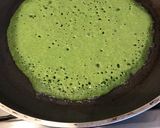 Foto del paso 5 de la receta: Panqueques integrales de espinaca con chía