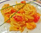 Foto del paso 6 de la receta Espaguetis con calabaza y pimiento rojo