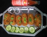 A picture of step 6 of Resha Kabab 😃😃.