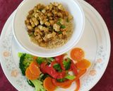 梅子蒸肉藜麥蓋飯的食譜步驟4照片