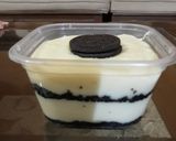 Foto langkah ke 5 dari resep Puding cheesecake oreo.