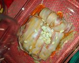 Foto del paso 7 de la receta: Lomo mechado con guarniciones de verduras salteadas
