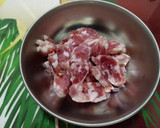 青椒香腸炒茭白筍(簡單料理)的食譜步驟2照片