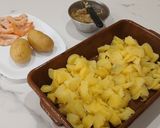 Foto del paso 1 de la receta: Ensalada de Patata, Langostinos y Endivias