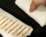 A picture of step 9 of Malai Boti Shawarma Roll.