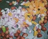A picture of step 1 of Curd Rice.