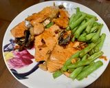 乾煎鮭魚佐四季豆的食譜步驟3照片