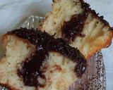 صورة لخطوة 5 من وصفة كاب كيك 🧁 محشي بالشوكولا 🍫