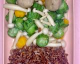 Foto langkah ke 11 dari resep Tumis oyong dengan jamur shimeji.