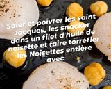 Une image de l'étape 4 de Velouté de chou fleur, Saint Jacques.