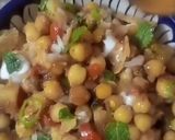 A picture of step 8 of Mix Plate Chana Chat.
