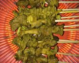 Foto langkah ke 5 dari resep Sate usus dan ati ampela goreng.