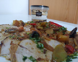 Foto del paso 10 de la receta: Redondo de lomo en soja ajioji con champiñón y verduras