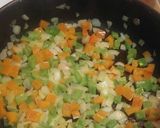 A picture of step 1 of One Pot Stuffed Pepper Casserole.