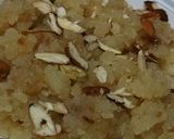 A picture of step 3 of Dodhi halwa.