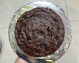 Foto langkah ke 3 dari resep Kue tart simpel tanpa mixer.