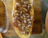 A picture of step 3 of Gratinated Bean and Manchego Cheese Molletes 😍.
