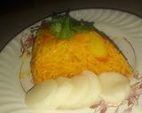 A picture of step 5 of Dahi pulav.