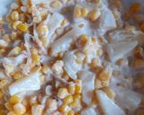 Ananászos tejszínes szósz rizzsel recept fázis 2 fotója