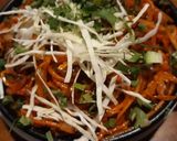 A picture of step 4 of Chinese noodles.