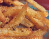 A picture of step 7 of Garlic fries.
