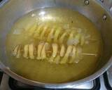 Spiral fries#fastfood competition recipe step 3 photo
