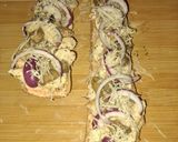 Une image de l'étape 3 de Baguettes pizza au poulet.