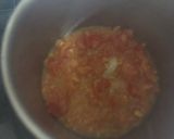 Hình bước làm 1 của món Canh cà chua trứng (canh mây)