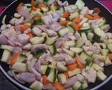 Foto del paso 5 de la receta: Crema de calabacín con pollo