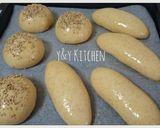 Foto langkah ke 8 dari resep Hot dog & hamburger buns (1x proofing).