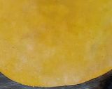 A picture of step 2 of Thepla.