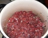 A picture of step 3 of Carne en su jugo.