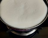 A picture of step 2 of Ground rice phirni.