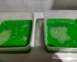 Foto langkah ke 3 dari resep Es Cream Greentea Chocolatos 💚.