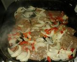 Foto del paso 13 de la receta: Bifes con arroz, papas y cebolla