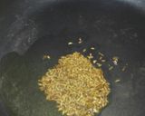 A picture of step 1 of Achari Anday Chana.