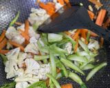 Gambar langkah 1 resipi Tumis Sayur Campur Kailan Sos Tiram.