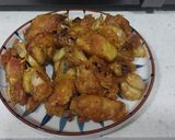 Foto langkah ke 3 dari resep Sayap ayam goreng bawang putih.