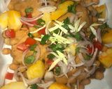 A picture of step 3 of Khatti mithi chana chat👈کھٹی میٹھی چنہ چاٹ👉.