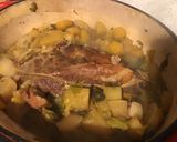 Une image de l'étape 18 de Palette de porc épicée aux légumes confits.