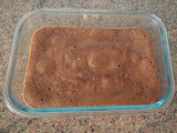 Bizcocho vegano de chocolate en microondas