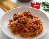 Foto langkah ke 6 dari resep Creamy Shrimp Pasta.