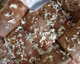 Foto langkah ke 6 dari resep Dadar Gulung Pisang Coklat.