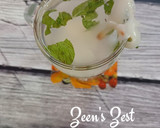 A picture of step 4 of Lychee Mocktail.