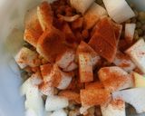 Foto del paso 3 de la receta: Mini Medalloncitos de Garbanzos y Arvejas