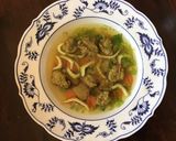 A picture of step 3 of California Farm Truffle Broth and Soup.