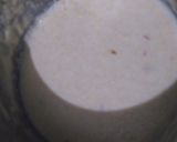 A picture of step 1 of Shahi tukda with caramelized apple.